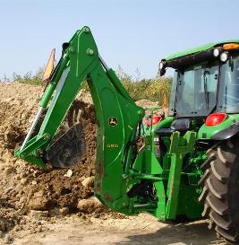John Deere Backhoe Loader
